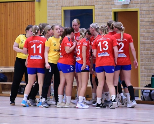Timeout der ersten Frauen